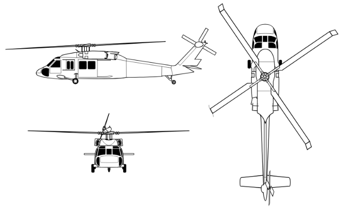 Sikorsky UH 60 S70